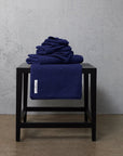 Roman 6 Piece Cotton Towel Set 650GSM - Navy