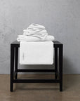 Roman 6 Piece Cotton Towel Set 650GSM - White