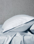 Boulevard 500TC Egyptian Cotton Sateen Sheet Set - Icy Blue