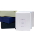 Boulevard 500TC Egyptian Cotton Sateen Sheet Set - Icy Blue