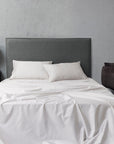 Boulevard 500TC Egyptian Cotton Sateen Sheet Set - Light Grey