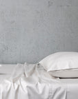 Boulevard 500TC Egyptian Cotton Sateen Sheet Set - Light Grey