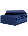 Boulevard 500TC Egyptian Cotton Sateen Sheet Set - Navy