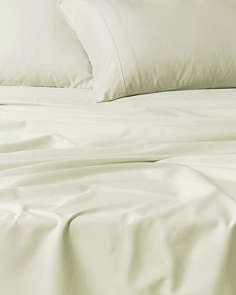 Boulevard 500TC Egyptian Cotton Sateen Sheet Set - Sage