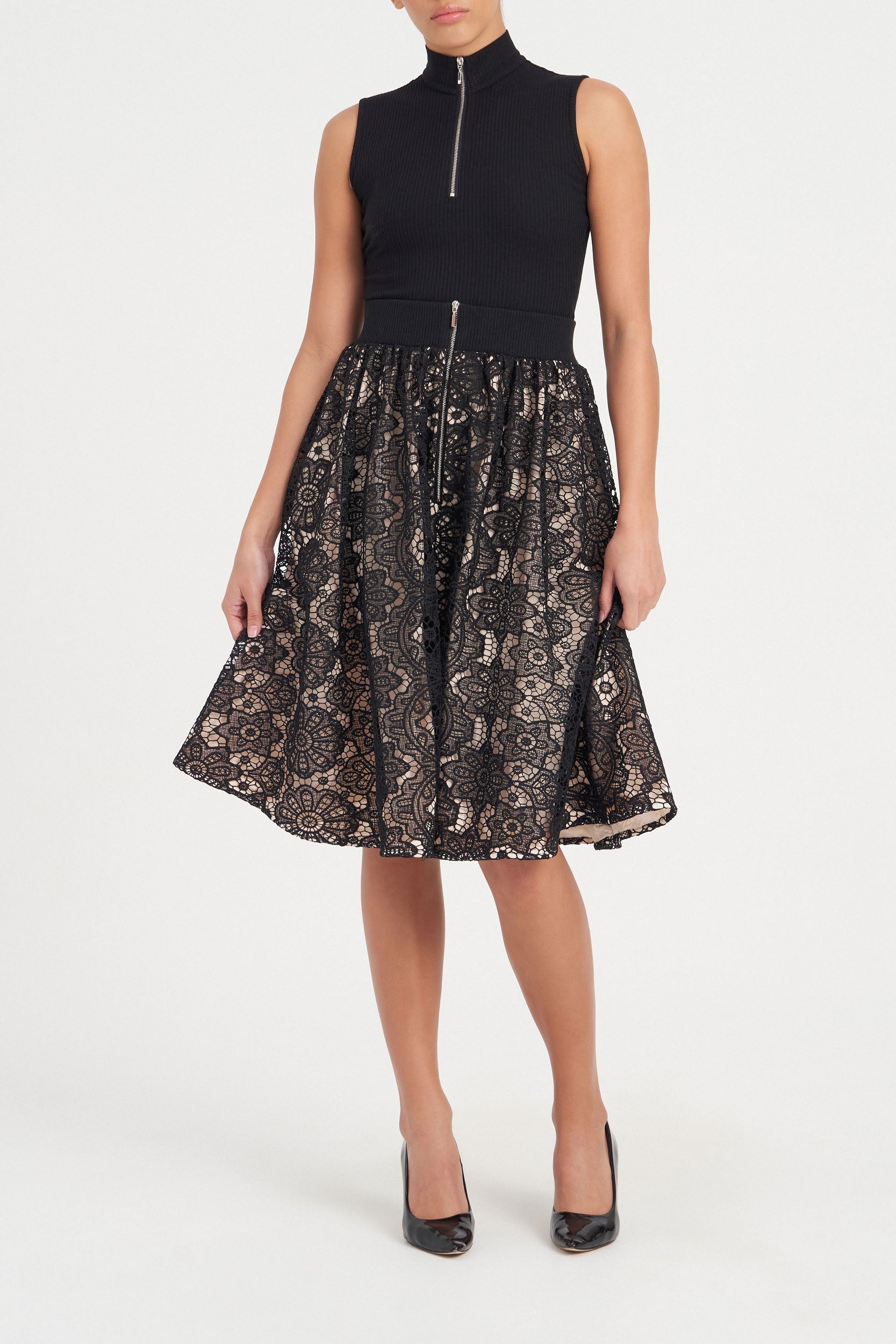 MRS JONES BLACK SHIVAWN TOP