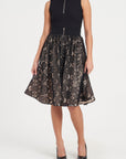 MRS JONES BLACK SHIVAWN TOP