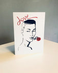 LOVE 2 Greeting Card - Jayson Brunsdon Home