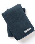 Capri 2 Piece Bath Towel Set in Charcoal