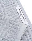 Roman 6 Piece Cotton Towel Set 650GSM - Blue Fog