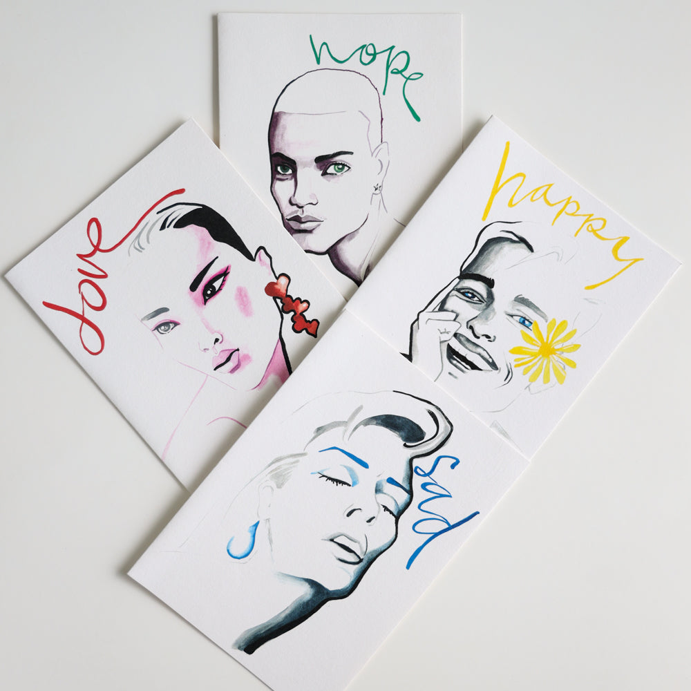 BOX SET OF 4 GREETING CARDS 2